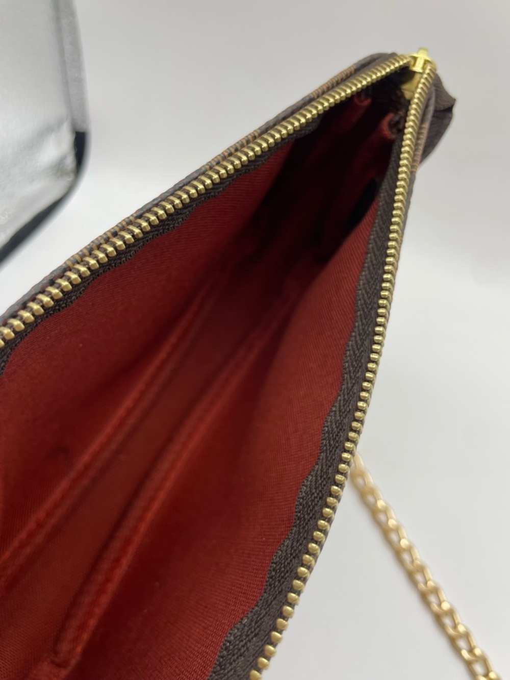 Louis Vuitton Damier Mini Pochette Bag - Picture 3 of 8